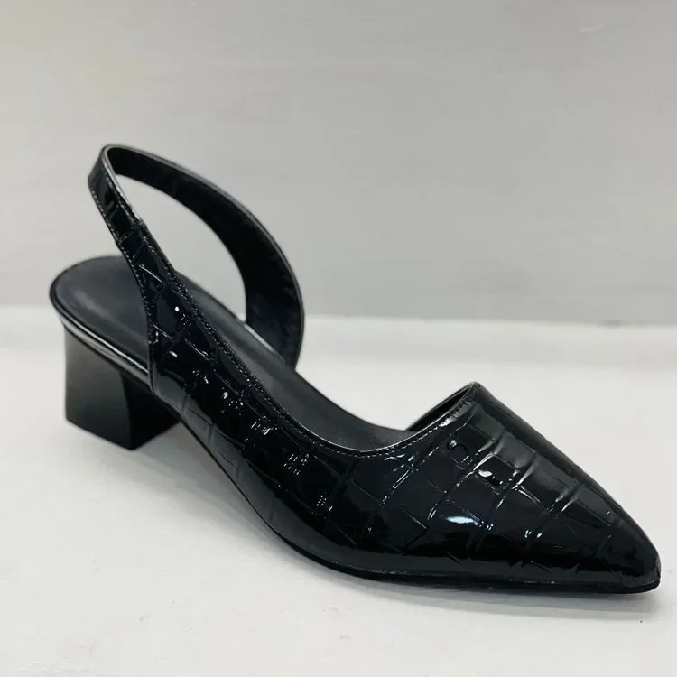 Amelia | Women’s Elegant Slingback Pointed-Toe Heels with Block Heel - Image 4