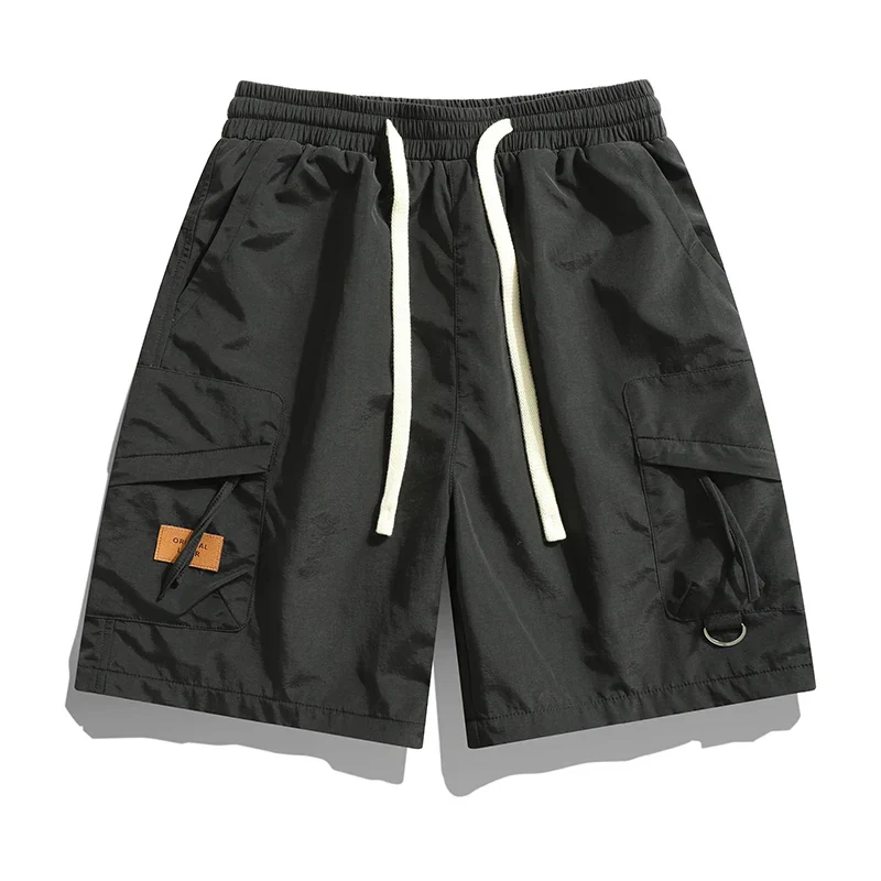 Charlie | Men’s Casual Summer Cargo Shorts with Elastic Waist - Image 3
