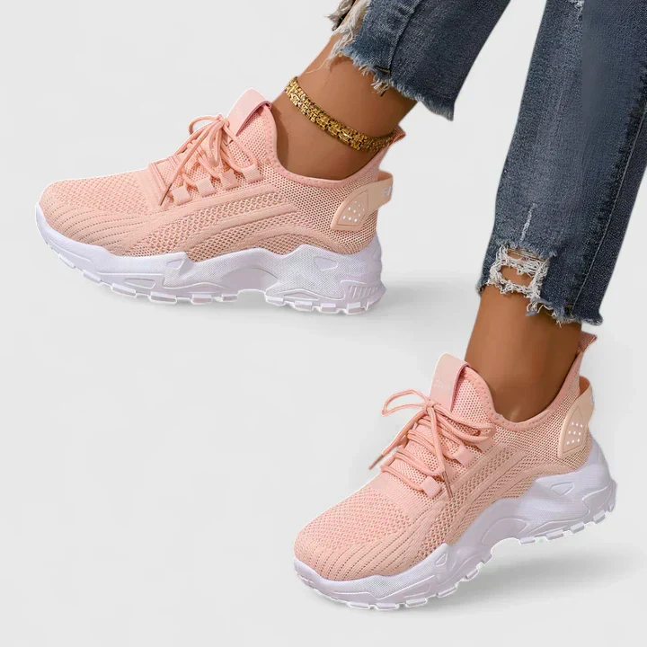 Daisy | Women’s Breathable Trainers with Chunky Sole - Image 6