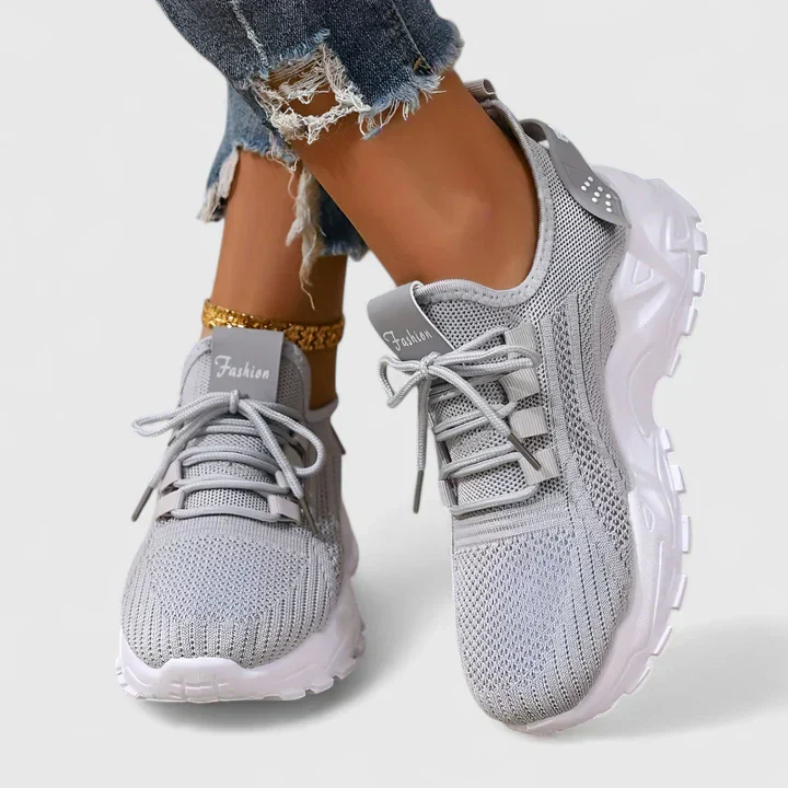 Daisy | Women’s Breathable Trainers with Chunky Sole - Image 8