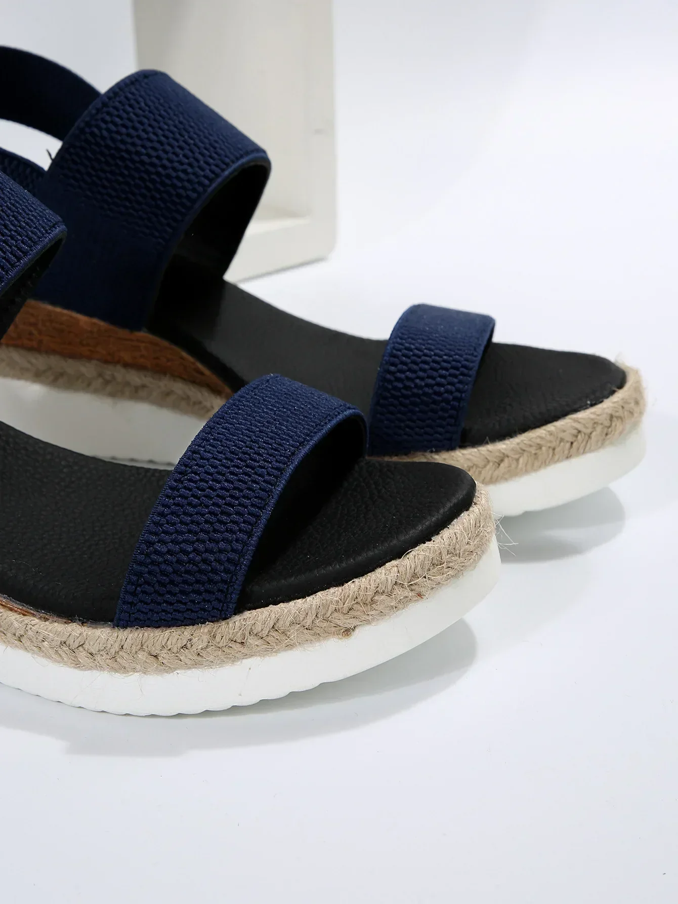 Diane | Women’s Elegant Platform Sandals with Elastic Straps - Image 6