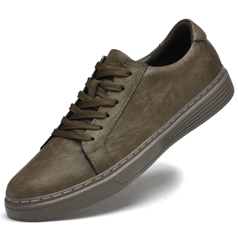 Digby | Men’s Classic Summer Trainers with Contrast Stitching - Image 12