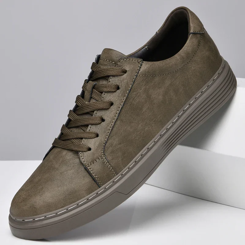 Digby | Men’s Classic Summer Trainers with Contrast Stitching - Image 7