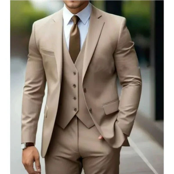 Elliot | Classic Men's 3-Piece Suit with Waistcoat - Image 13