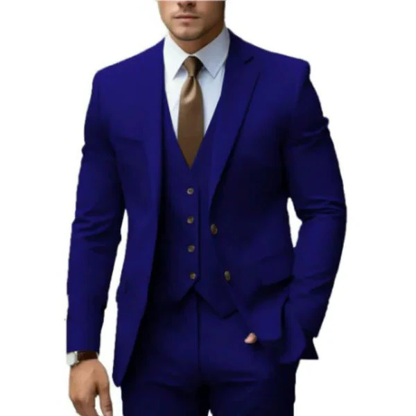 Elliot | Classic Men's 3-Piece Suit with Waistcoat - Image 4
