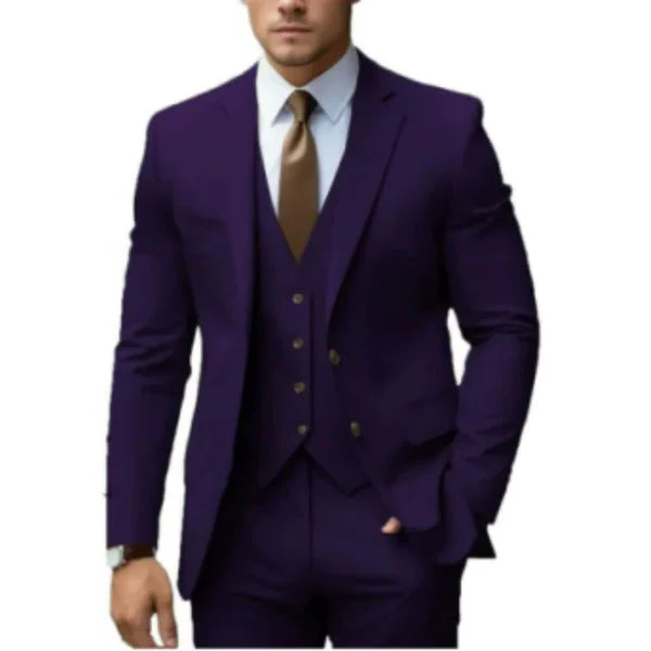 Elliot | Classic Men's 3-Piece Suit with Waistcoat - Image 5