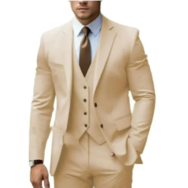 Elliot | Classic Men's 3-Piece Suit with Waistcoat - Image 6