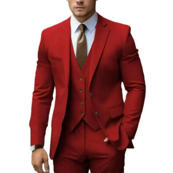 Elliot | Classic Men's 3-Piece Suit with Waistcoat - Image 7