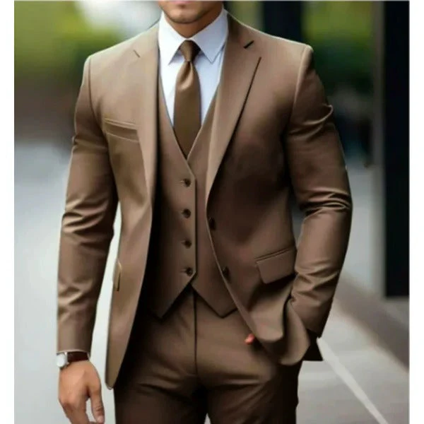 Elliot | Classic Men's 3-Piece Suit with Waistcoat - Image 9