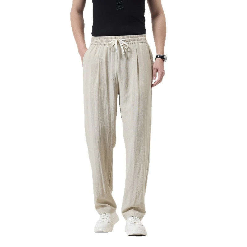 Elliot | Men's Summer Relaxed Lounge Pants with Drawstring Waist - Image 8