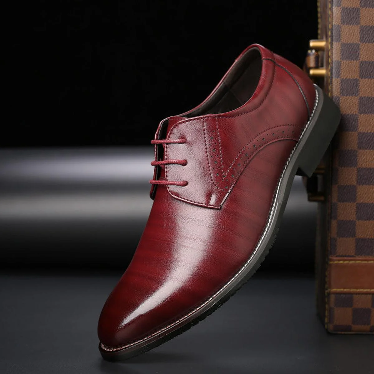 Ethan | Men’s Classic Derby Shoes with Lace-Up Closure - Image 4