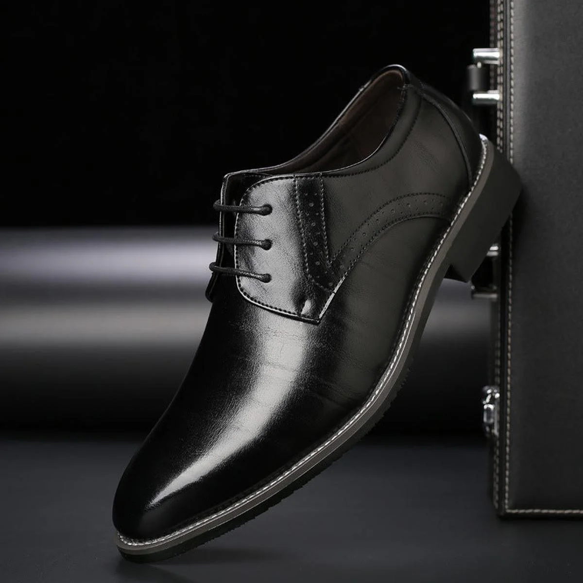 Ethan | Men’s Classic Derby Shoes with Lace-Up Closure - Image 5