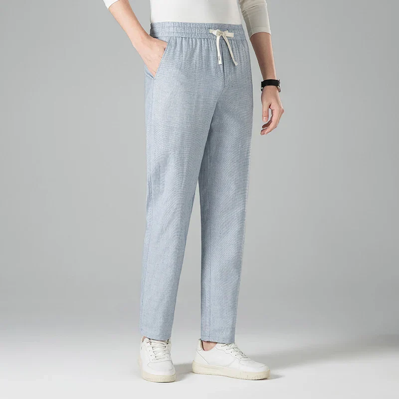 Ethan | Men’s Relaxed trousers with Drawstring Waist - Image 3