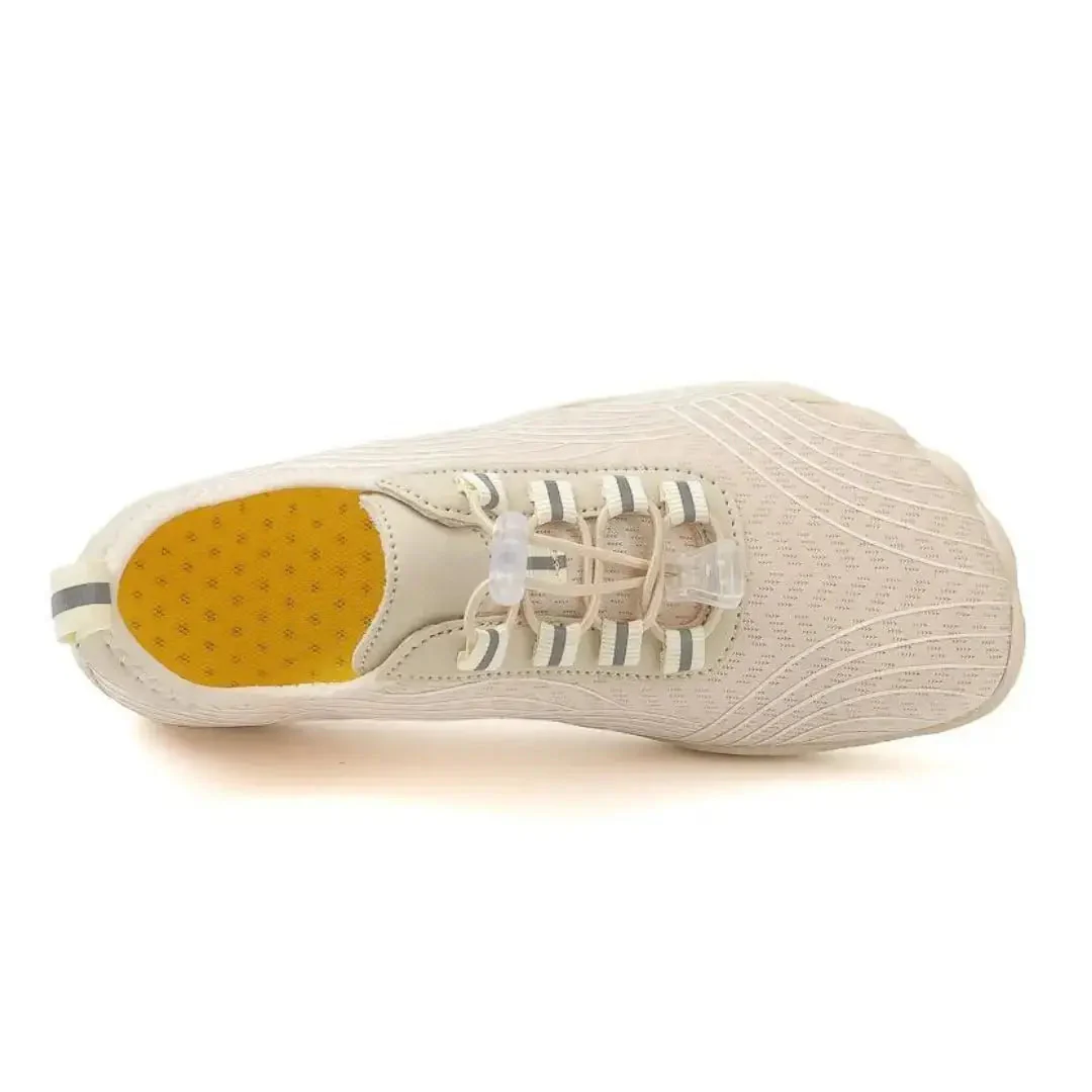 Everyday Wear Lace-Up Barefoot Shoes with Heel Pull Tab - Image 11