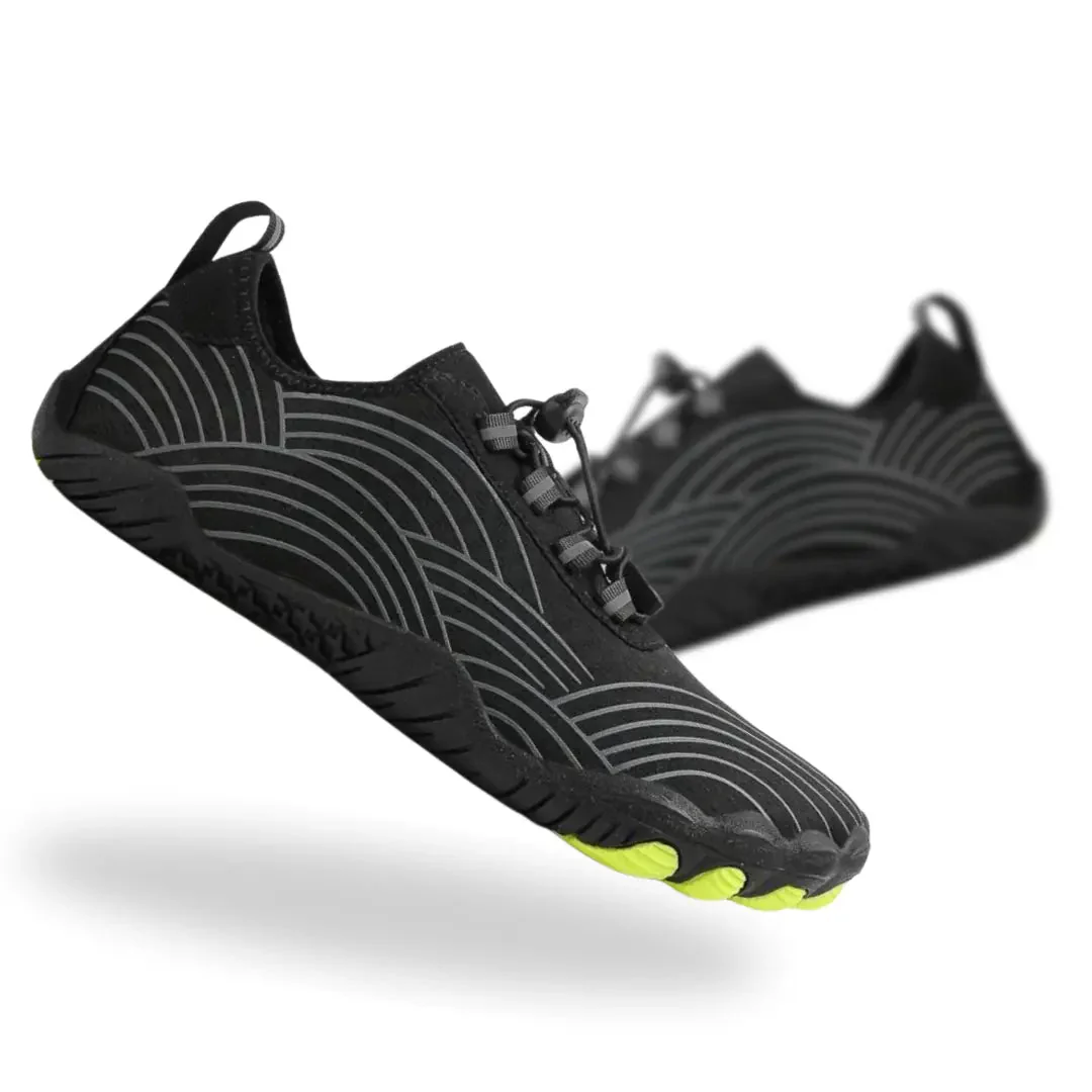 Everyday Wear Lace-Up Barefoot Shoes with Heel Pull Tab - Image 13