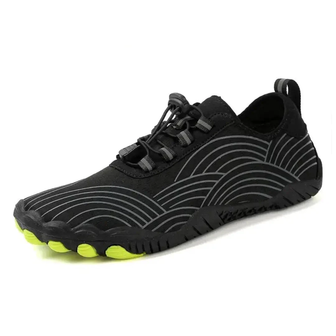 Everyday Wear Lace-Up Barefoot Shoes with Heel Pull Tab - Image 15