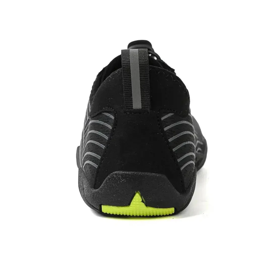 Everyday Wear Lace-Up Barefoot Shoes with Heel Pull Tab - Image 16