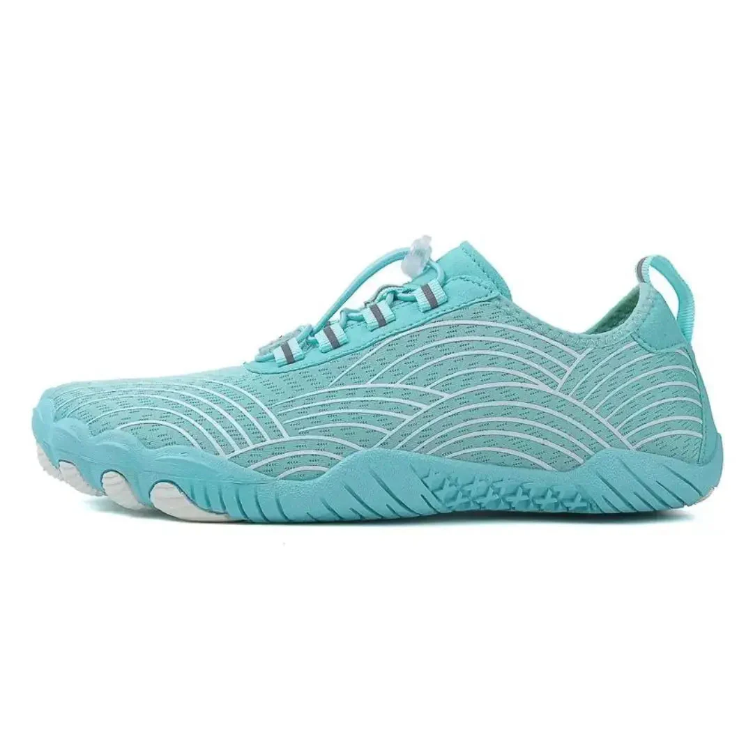 Everyday Wear Lace-Up Barefoot Shoes with Heel Pull Tab - Image 20