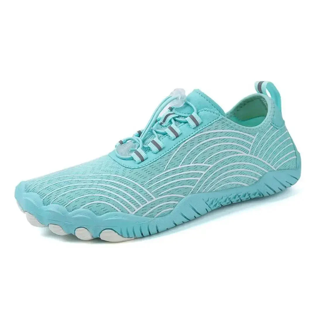 Everyday Wear Lace-Up Barefoot Shoes with Heel Pull Tab - Image 21