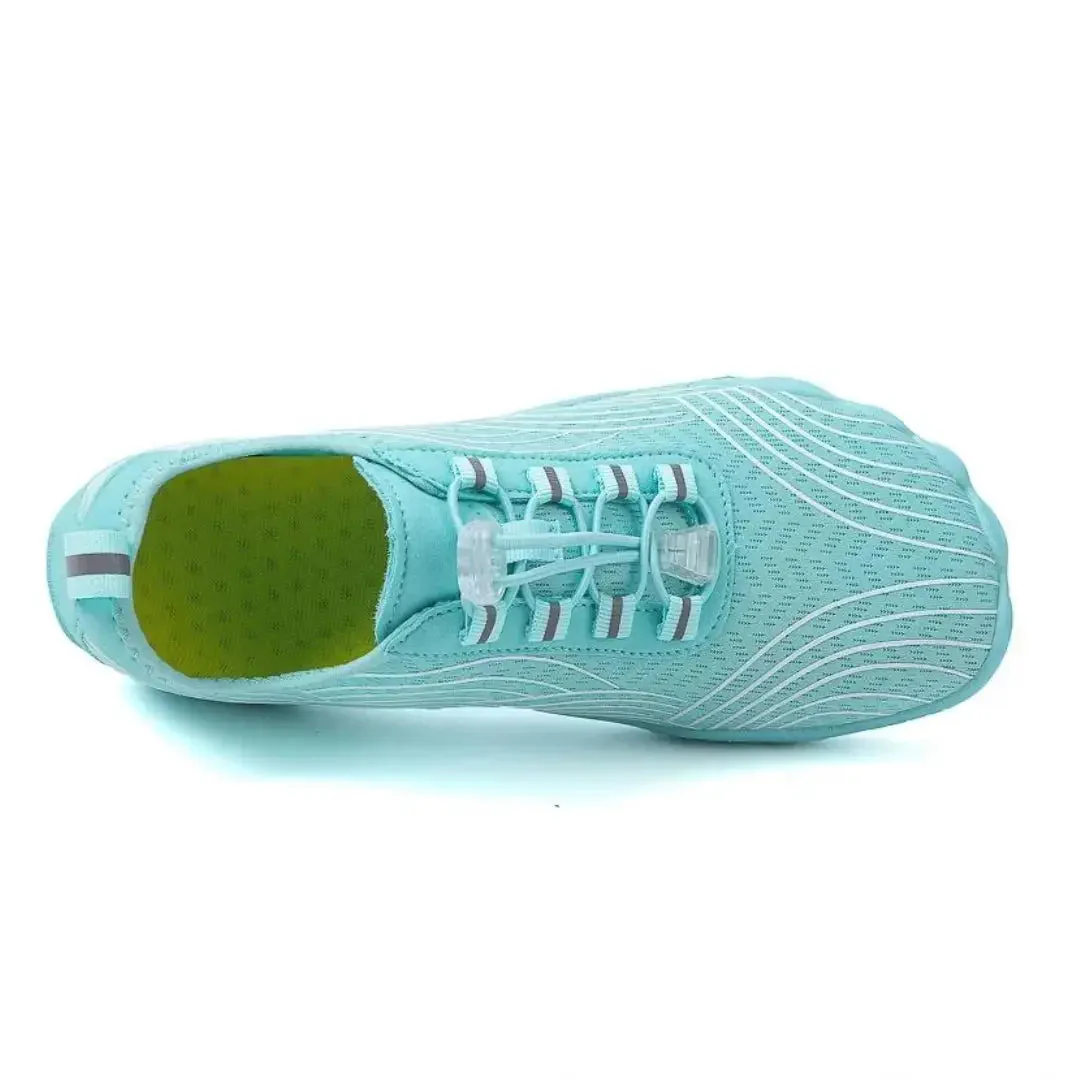 Everyday Wear Lace-Up Barefoot Shoes with Heel Pull Tab - Image 23