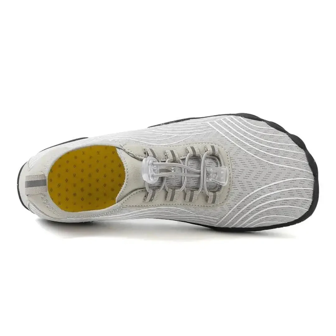 Everyday Wear Lace-Up Barefoot Shoes with Heel Pull Tab - Image 29