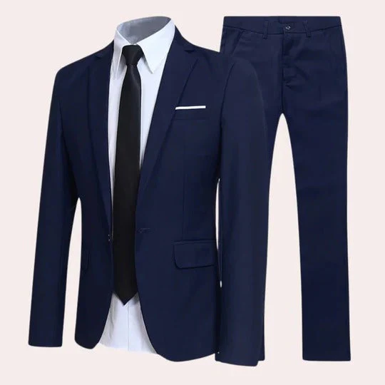 Felix | Men’s Classic Two Piece Suit with Notch Lapel - Image 3