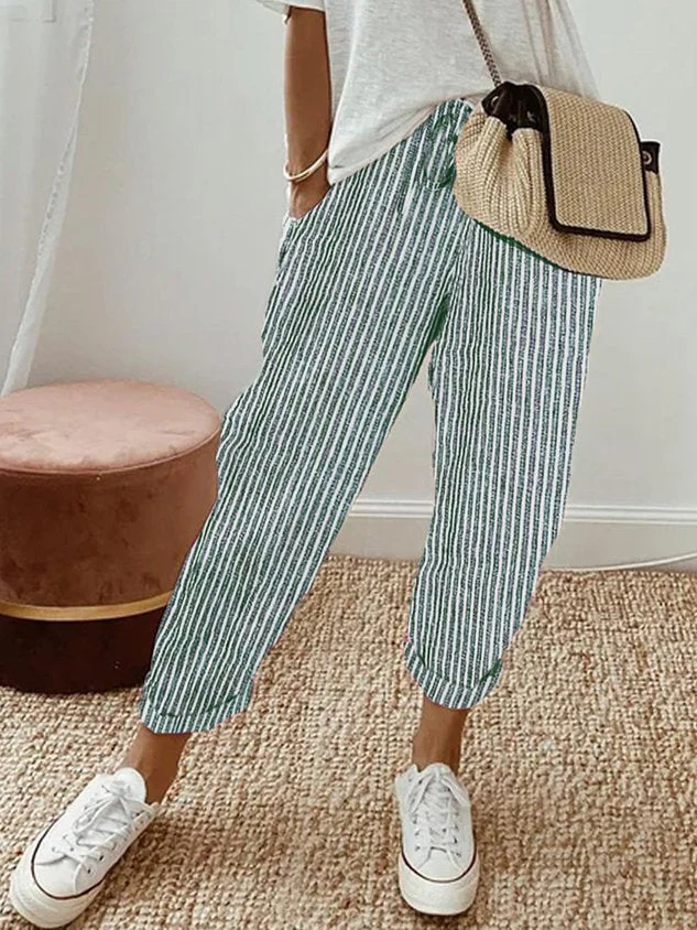 Grace | Women’s Relaxed Casual Trousers with Drawstring Waist - Image 10