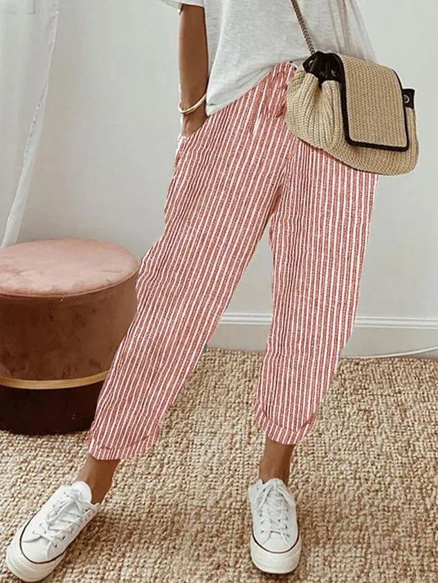 Grace | Women’s Relaxed Casual Trousers with Drawstring Waist - Image 7