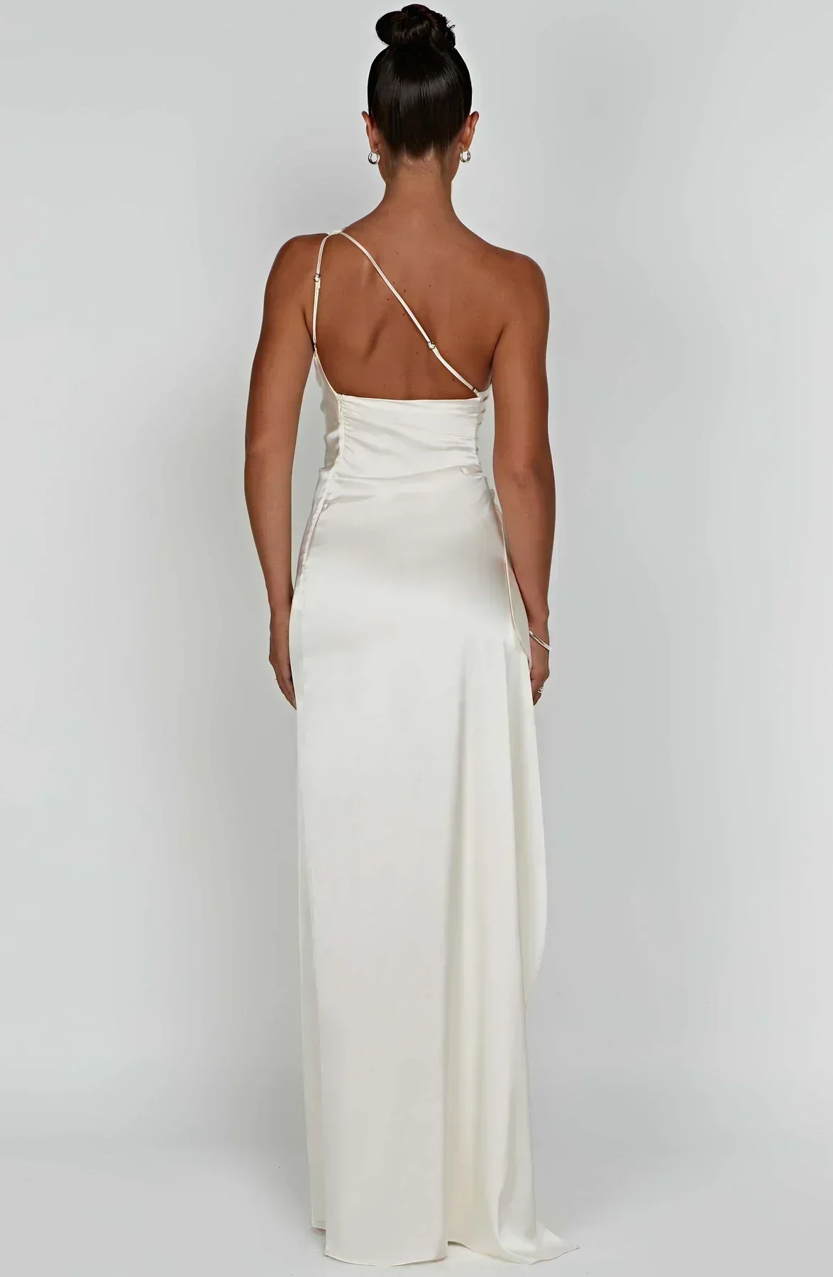 Gwendolen | Women's Elegant One Shoulder Maxi Dress with Asymmetric Straps - Image 31