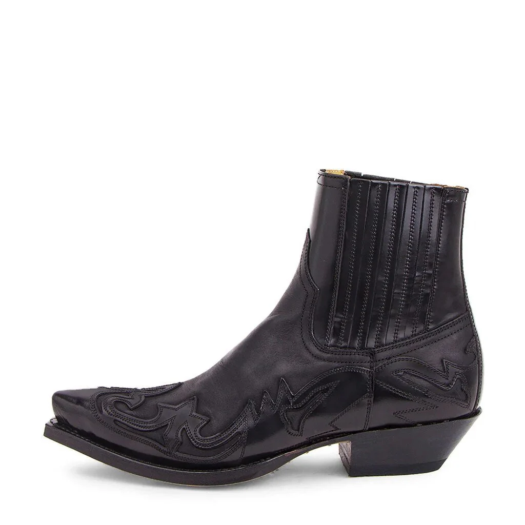 Henry | Men’s Vintage Cowboy Boots with Western Stitching - Image 4