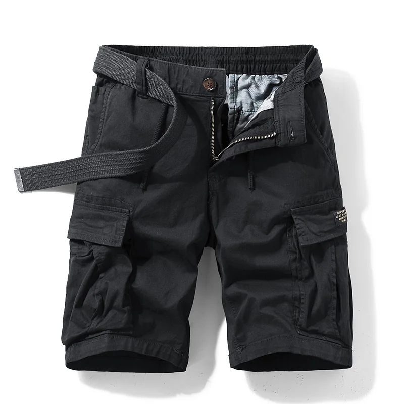 Jack | Men’s Casual Cargo Shorts with Drawstring Waist - Image 3