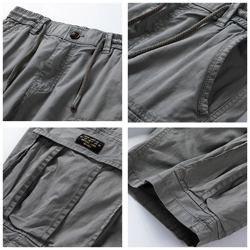 Jack | Men’s Casual Cargo Shorts with Drawstring Waist - Image 7