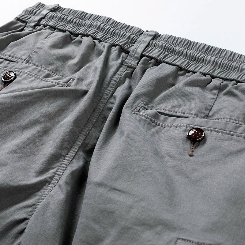 Jack | Men’s Casual Cargo Shorts with Drawstring Waist - Image 8