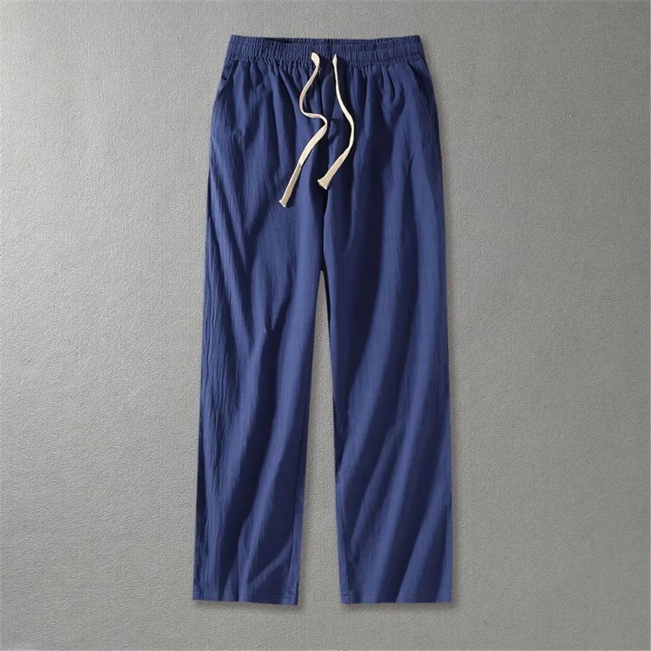 Jack | Men’s Relaxed Chic Trousers with Drawstring Waist - Image 4