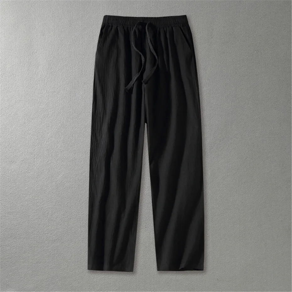 Jack | Men’s Relaxed Chic Trousers with Drawstring Waist - Image 5