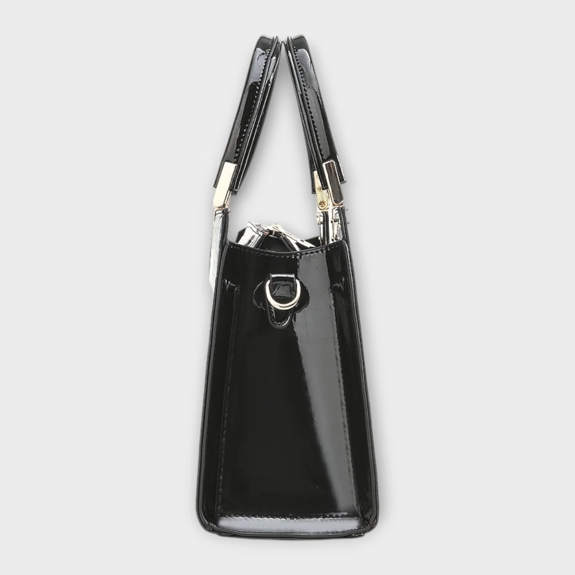 Matilda | Women’s Elegant Croc-Embossed Handbag with Zip Top - Image 3