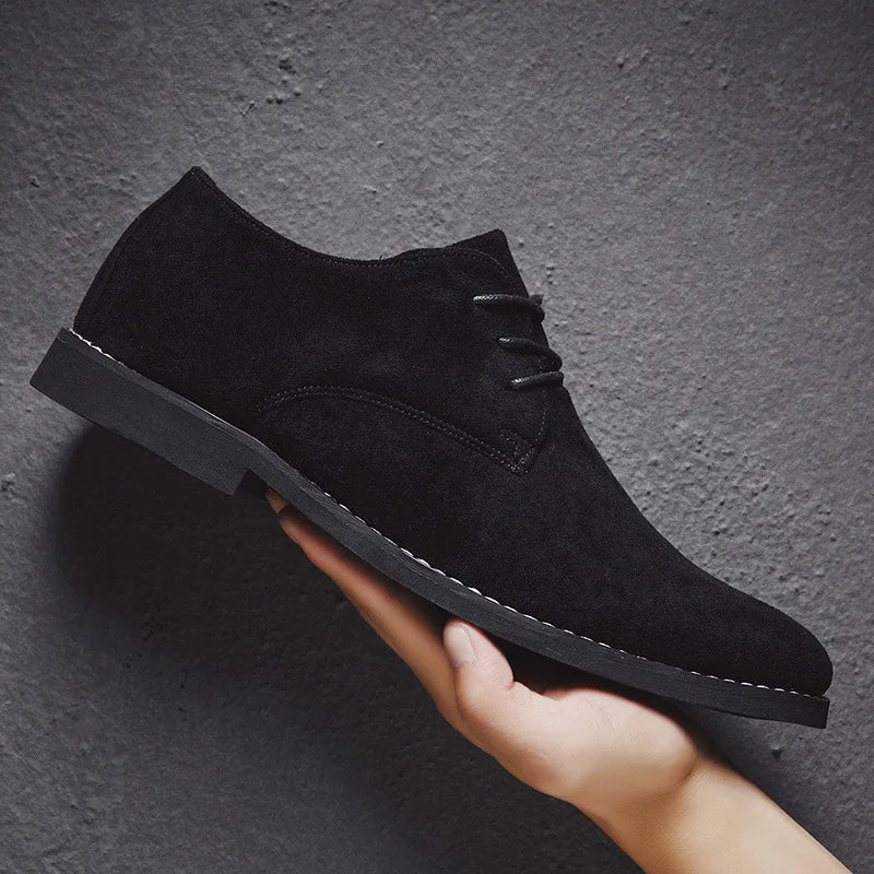 James | Men’s Classic Dress Derby Shoes with Lace-Up Closure - Image 6
