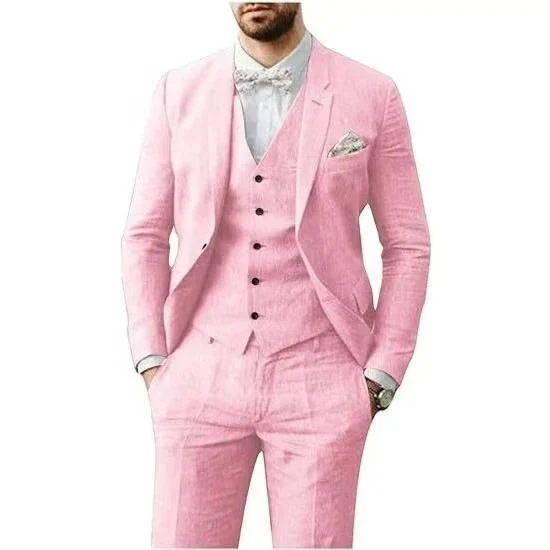 Jasper | Men’s Casual Spring 3-Piece Suit with Waistcoat - Image 4