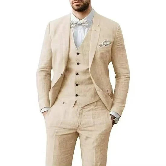 Jasper | Men’s Casual Spring 3-Piece Suit with Waistcoat - Image 8