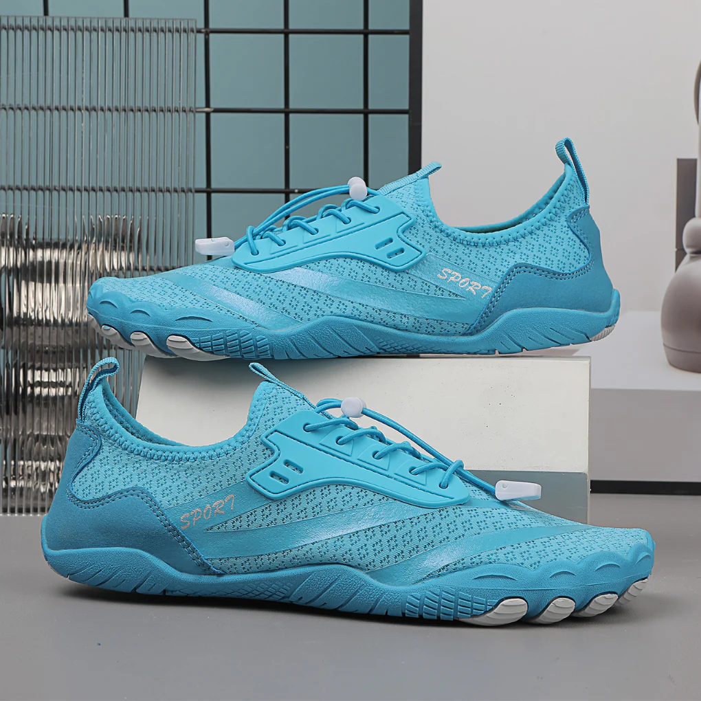 Lucian | Men’s Sporty Barefoot Shoes with Toggle Laces - Image 4