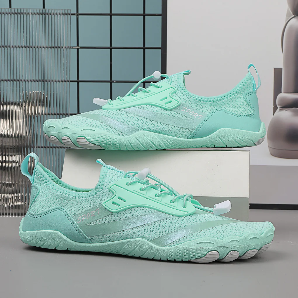 Lucian | Men’s Sporty Barefoot Shoes with Toggle Laces - Image 5