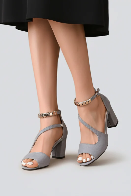 Lucy | Women’s Stylish Sandals Heels with Block Heel - Image 6