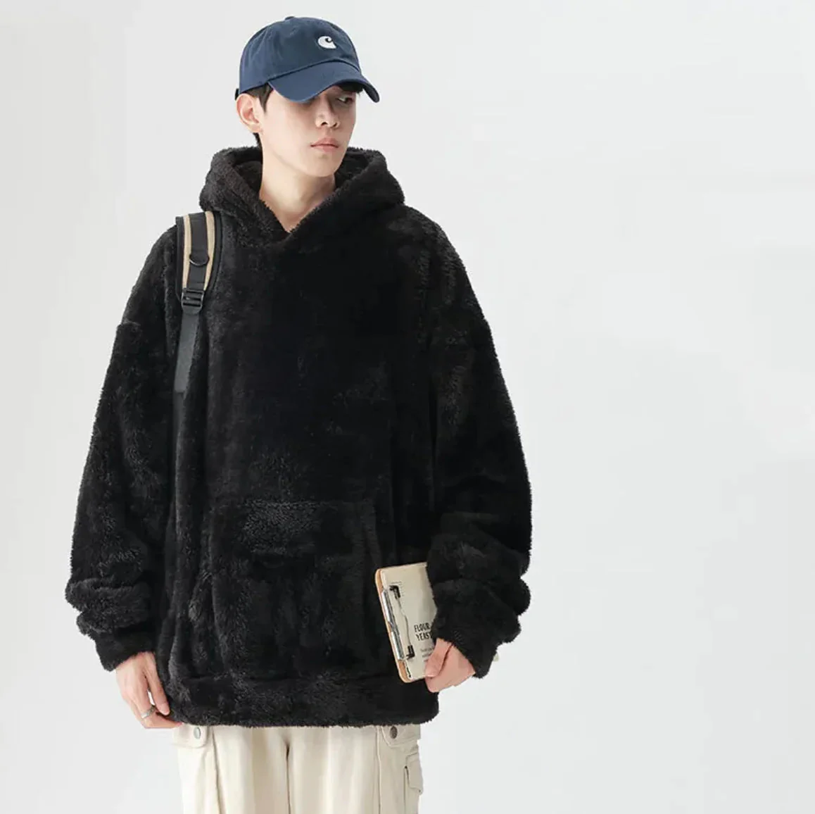 Maxwell | Men’s Casual Fleece Hoodie with Kangaroo Pocket - Image 11