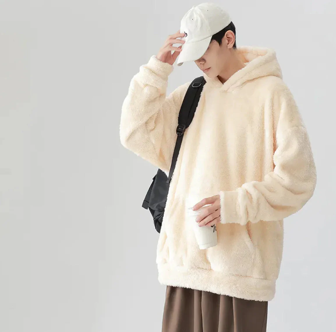 Maxwell | Men’s Casual Fleece Hoodie with Kangaroo Pocket - Image 9