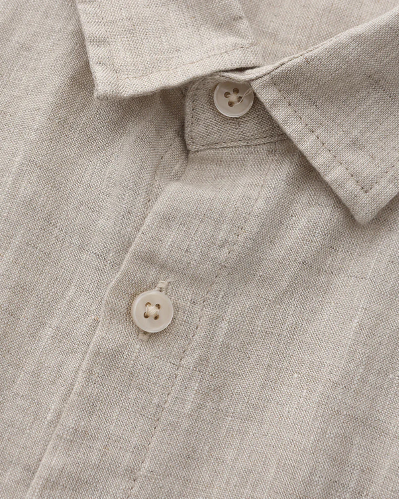 Nathan | Men's Casual Short Sleeve Button Down Shirt with Chest Pocket - Image 6