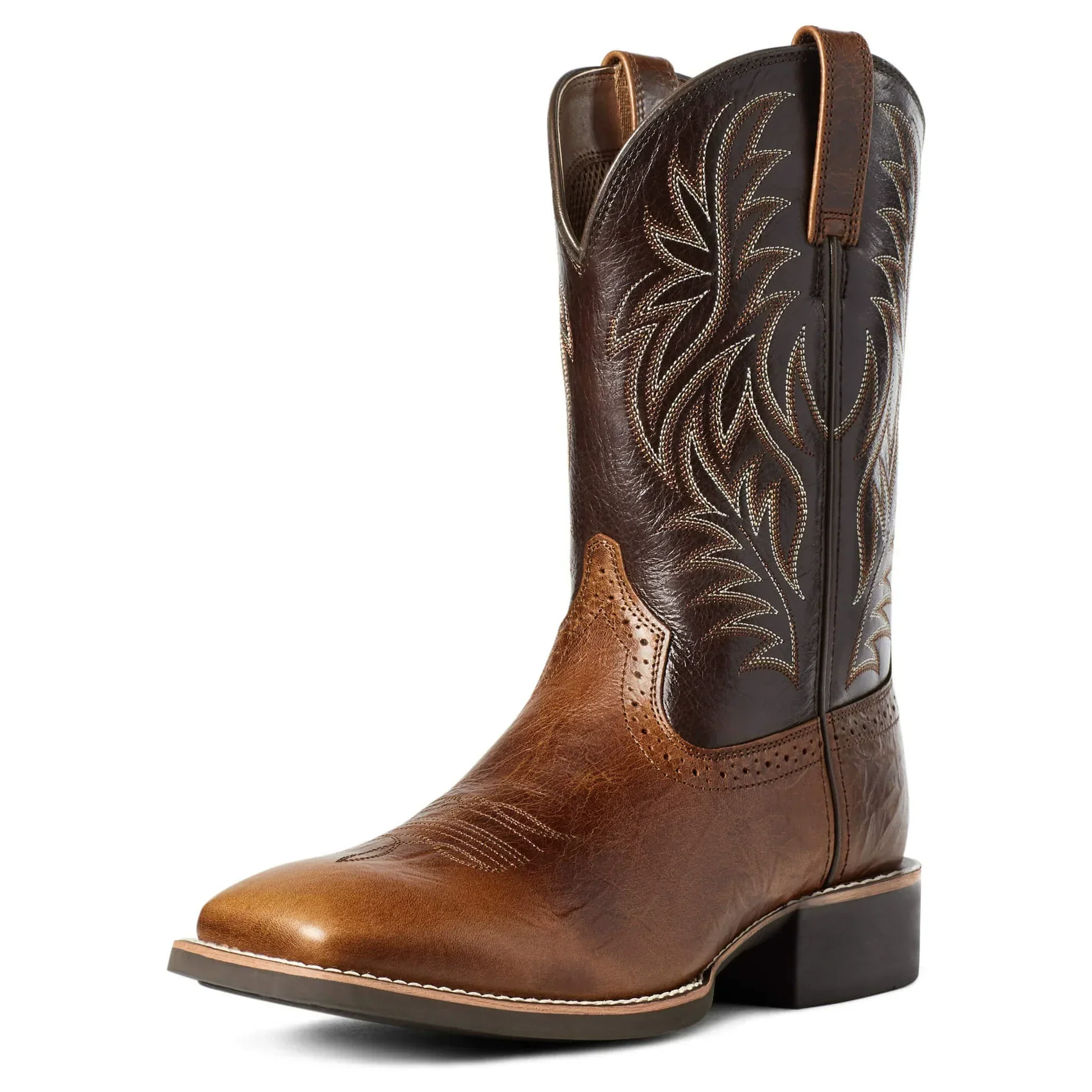 Noah | Men’s Classic Cowboy Boots with Western Embroidery - Image 6