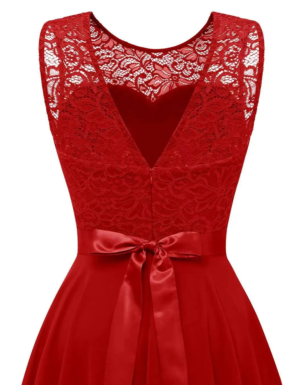 Odette | Women’s Elegant Wedding Guest Dress with High Low Hem - Image 11