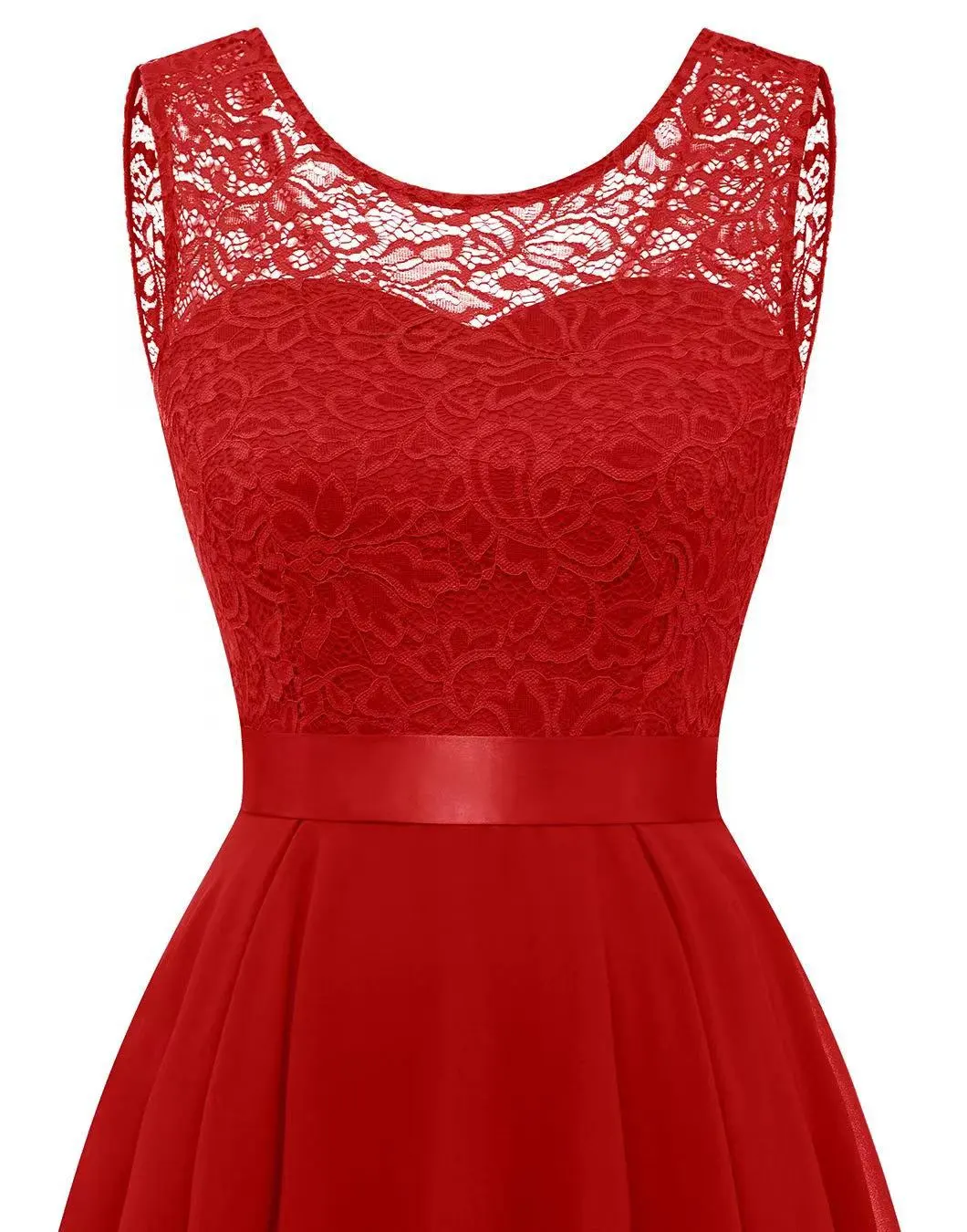 Odette | Women’s Elegant Wedding Guest Dress with High Low Hem - Image 12