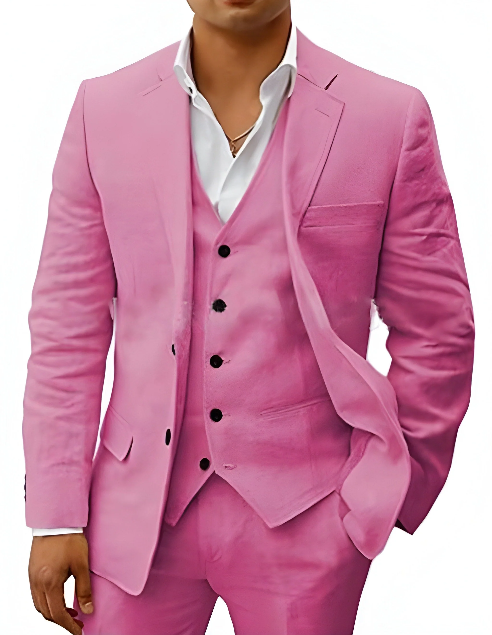 Otis | Men’s Classic Three-Piece Suit with Matching Waistcoat - Image 14