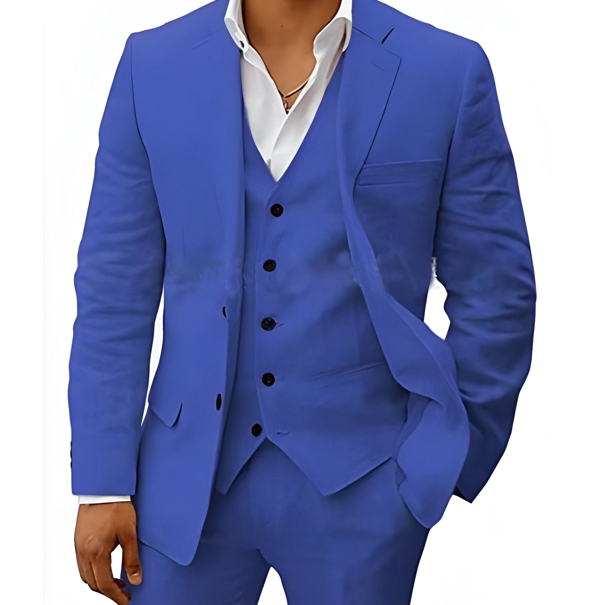 Otis | Men’s Classic Three-Piece Suit with Matching Waistcoat - Image 7